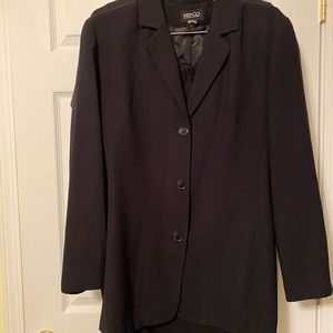 Black pants set size 16